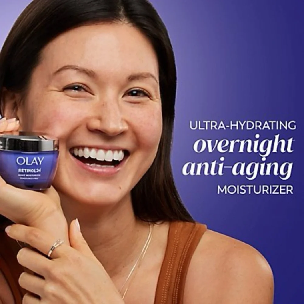 Olay Regenerist Retinol 24 Night Moisturizer, New in sealed Box, Expires 9/26‎
